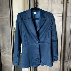 cabi Check Blazer, size 6